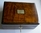 Mahogany Tea Cady box. c.1870