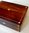 Victorian rosewood and mother of pearl box
