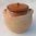 Pottery pot to cook. 30x31cm. 7,5 litres