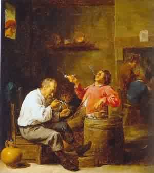 David teniers the younger. Smokers in an interior\\n\\n01/11/2011 00:03