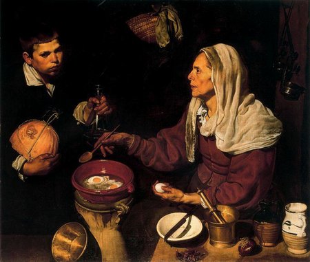 Diego Velázquez. Vieja friendo huevos. 1618\\n\\n30/10/2011 20:22