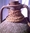 Amphora with cork stopper