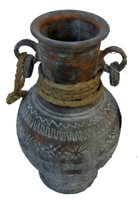 Amphora with two hoop handles