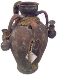Amphora with smaller amphoras