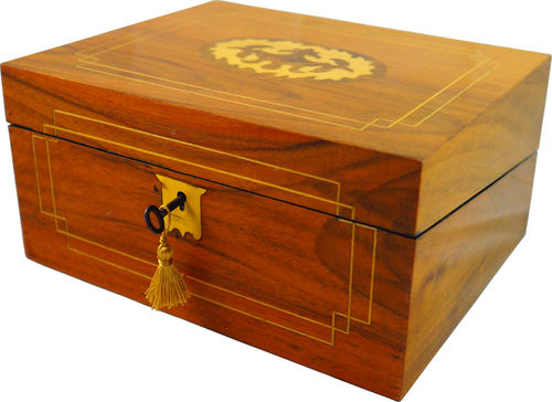 Walnut writing box