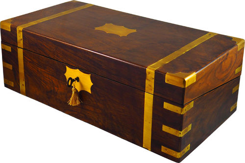 Campaign rosewood writing box