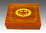 Caja de Caoba con marquetería de sicoromo y nogal