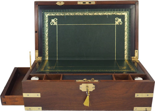Georgian Campaign writing box. Circa 1810