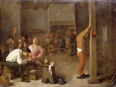 Adriaen Brouwer. Interior de una taberna, c.1630, óleo sobre madera, 32,4 × 43,2 cm. Dulwich Picture Gallery. Londres\\n\\n01/11/2011 00:09