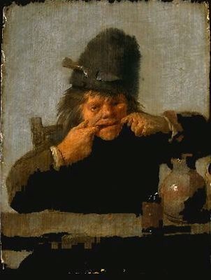 Adriaen Brouwer. youth making a face 1632.1635\\n\\n01/11/2011 00:09