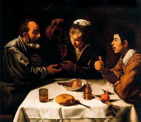 Diego Velázquez. El almuerzo o Almuerzo de campesinos. peasants at table1618-1619\\n\\n30/10/2011 20:22
